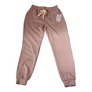If it Were Pants Women Small Drawstring Jogger Tapered Leg Fleece Sweatpants NWT